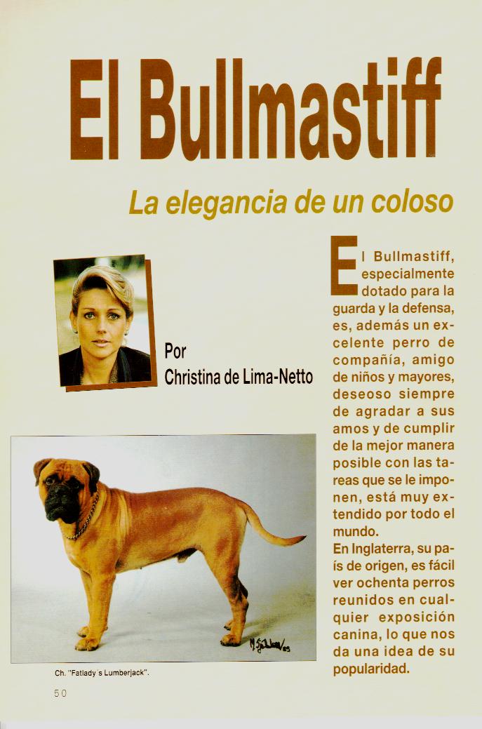 Articulos Bullmastiff, Castro-Castalia